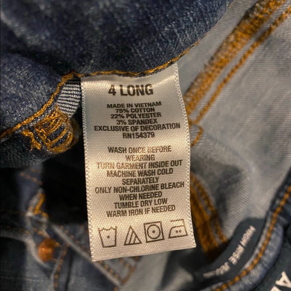 AERO women’s 4Long Skinny Jeans - Picture 2 of 6